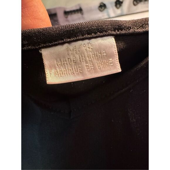 Avenue city chic fallen angel black boho vampy maxi dress 18/M 2xl xxl - Picture 11 of 12